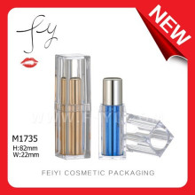 Lápiz labial cuadrado de doble piso Bpa Free Cosmetic Packaging Tube